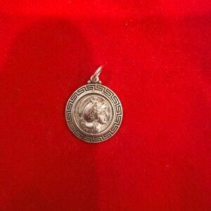 Sterling Silver Medallion Pendant